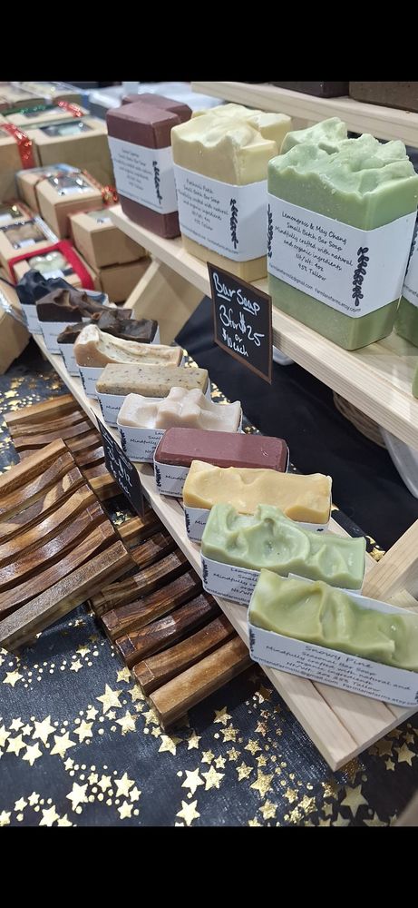 Handcrafted tallow bar soaps
